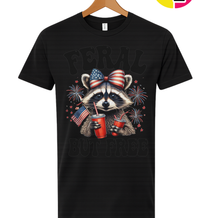 Feral But Free Tee