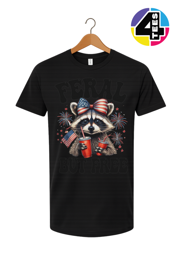 Feral But Free Tee