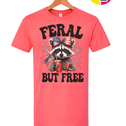 Feral But Free Tee