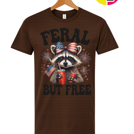 Feral But Free Tee