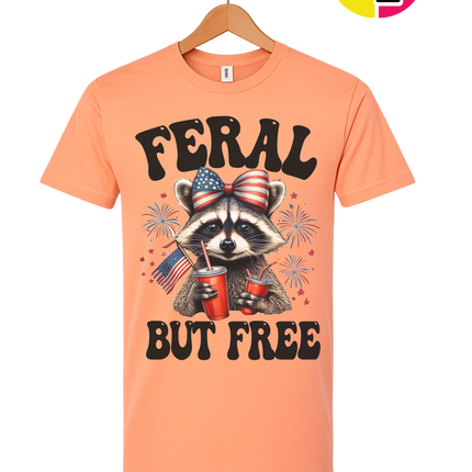 Feral But Free Tee