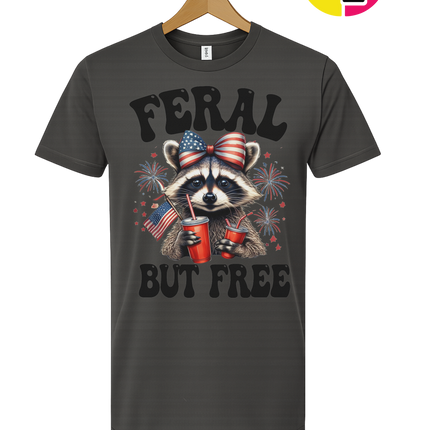 Feral But Free Tee