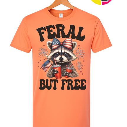 Feral But Free Tee