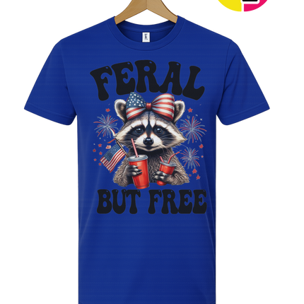 Feral But Free Tee