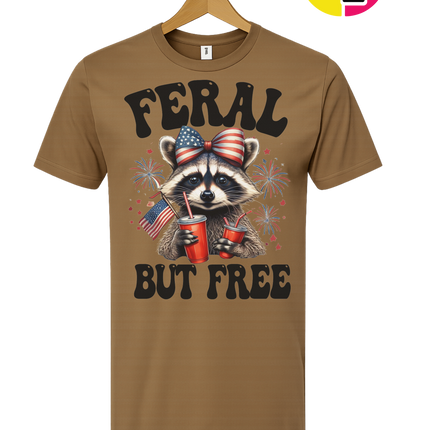 Feral But Free Tee