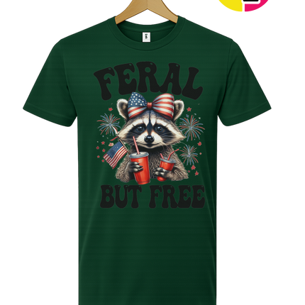 Feral But Free Tee
