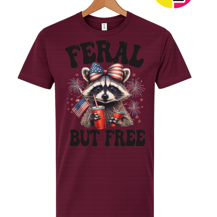 Feral But Free Tee