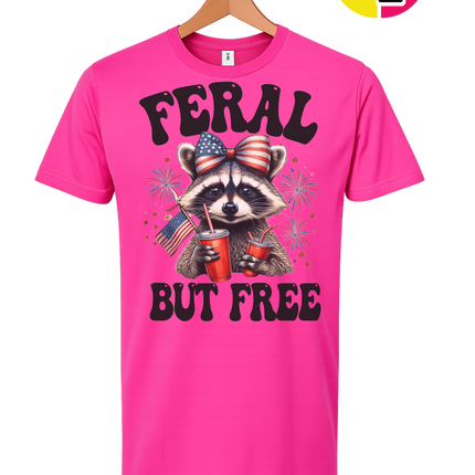 Feral But Free Tee