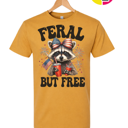 Feral But Free Tee