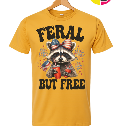 Feral But Free Tee