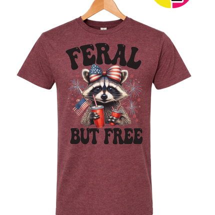 Feral But Free Tee