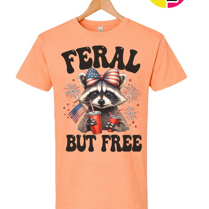 Feral But Free Tee
