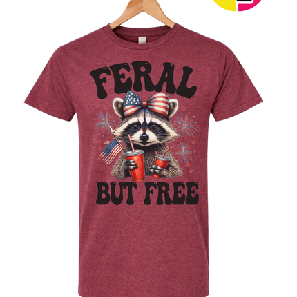Feral But Free Tee