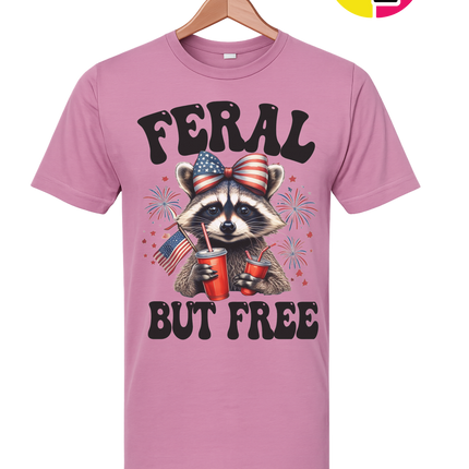 Feral But Free Tee