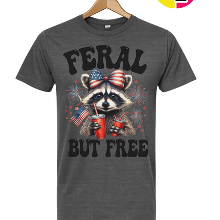Feral But Free Tee
