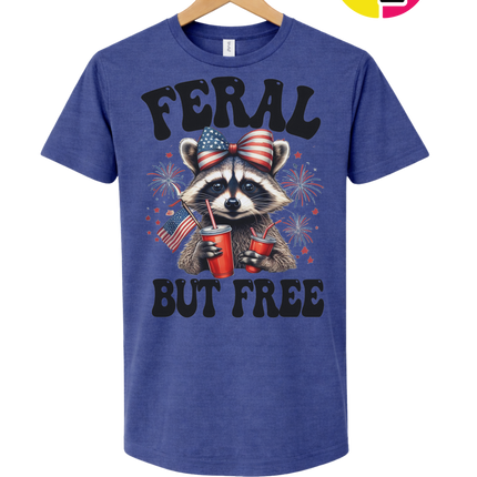 Feral But Free Tee