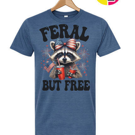 Feral But Free Tee