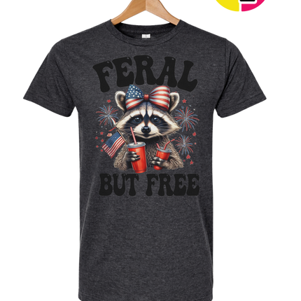 Feral But Free Tee