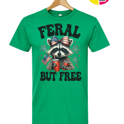 Feral But Free Tee