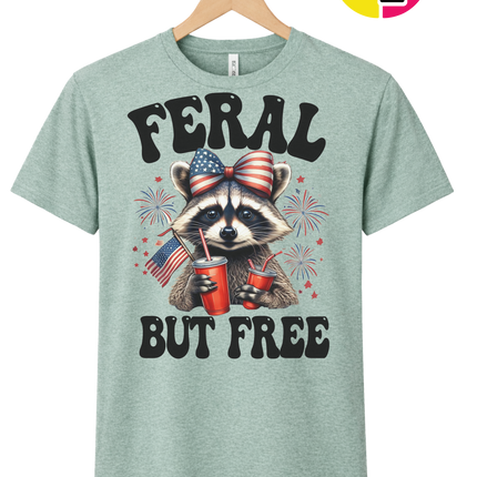 Feral But Free Tee