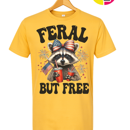 Feral But Free Tee