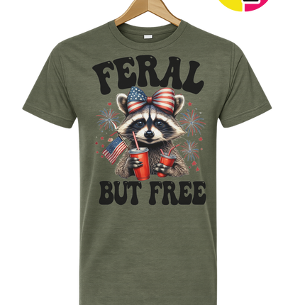 Feral But Free Tee