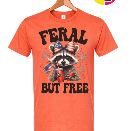 Feral But Free Tee