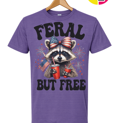 Feral But Free Tee