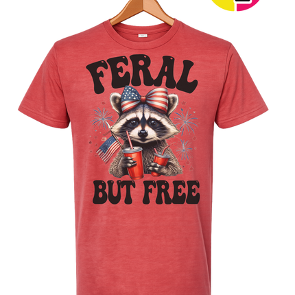 Feral But Free Tee