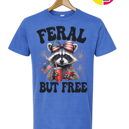 Feral But Free Tee