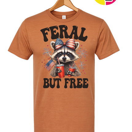 Feral But Free Tee