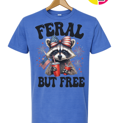 Feral But Free Tee
