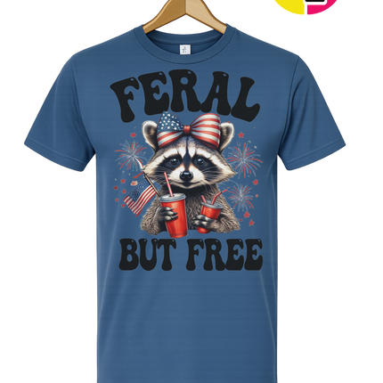 Feral But Free Tee