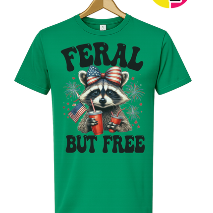 Feral But Free Tee
