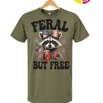 Feral But Free Tee
