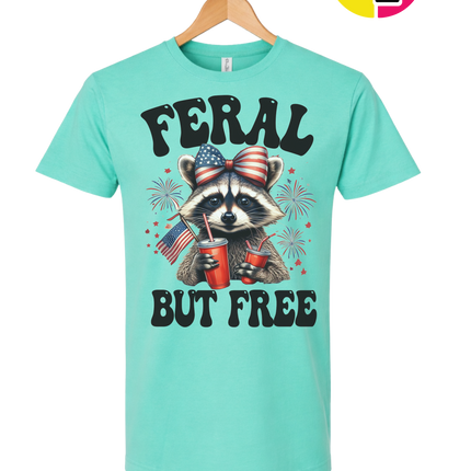 Feral But Free Tee