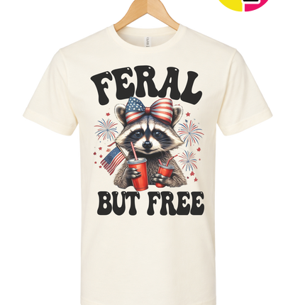 Feral But Free Tee