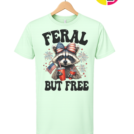 Feral But Free Tee