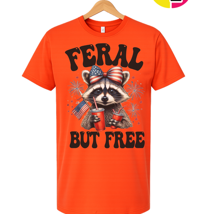 Feral But Free Tee