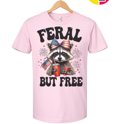 Feral But Free Tee