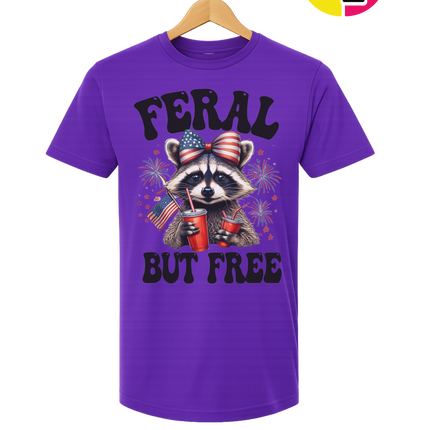 Feral But Free Tee