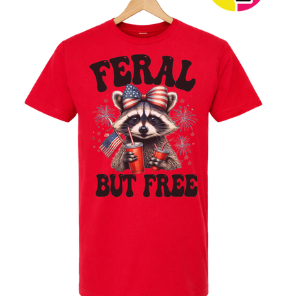 Feral But Free Tee