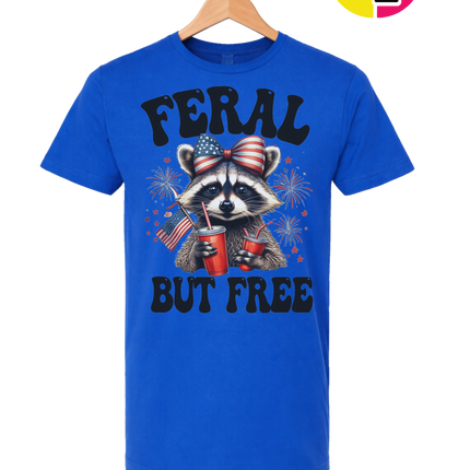 Feral But Free Tee