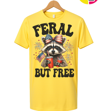 Feral But Free Tee