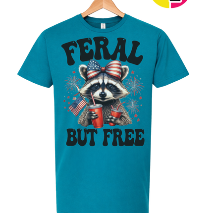 Feral But Free Tee