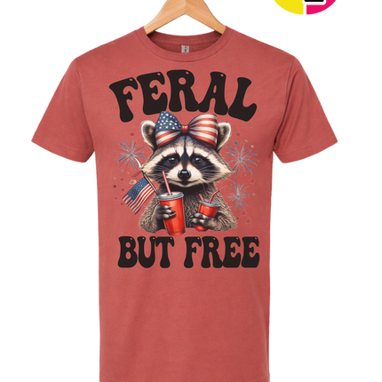 Feral But Free Tee