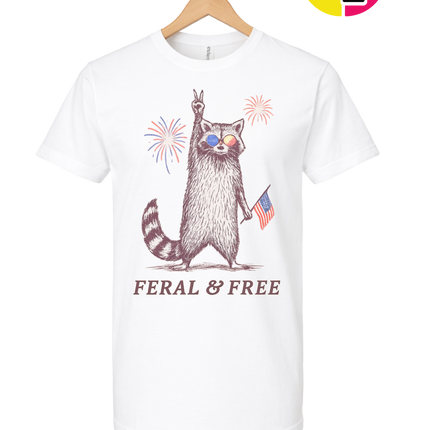 Feral And Free Tee