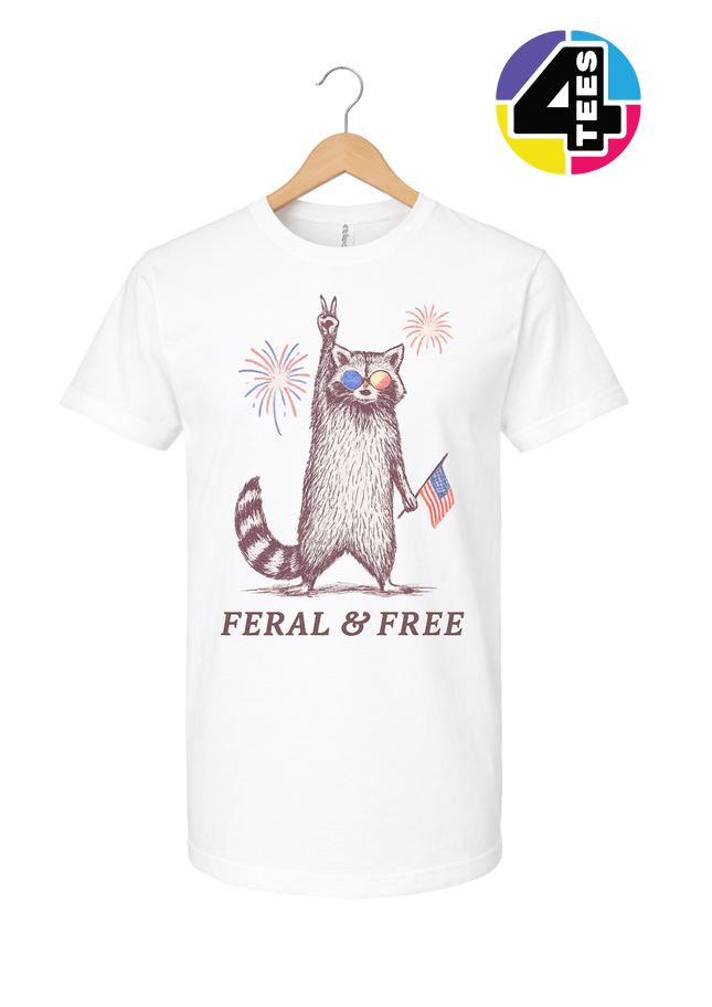 Feral And Free Tee