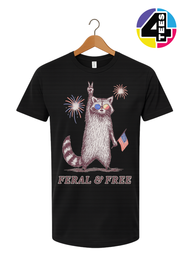 Feral And Free Tee