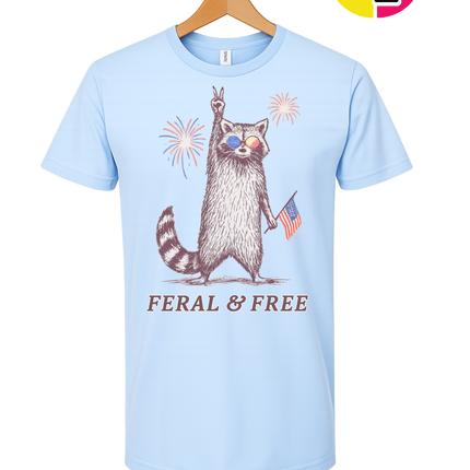Feral And Free Tee